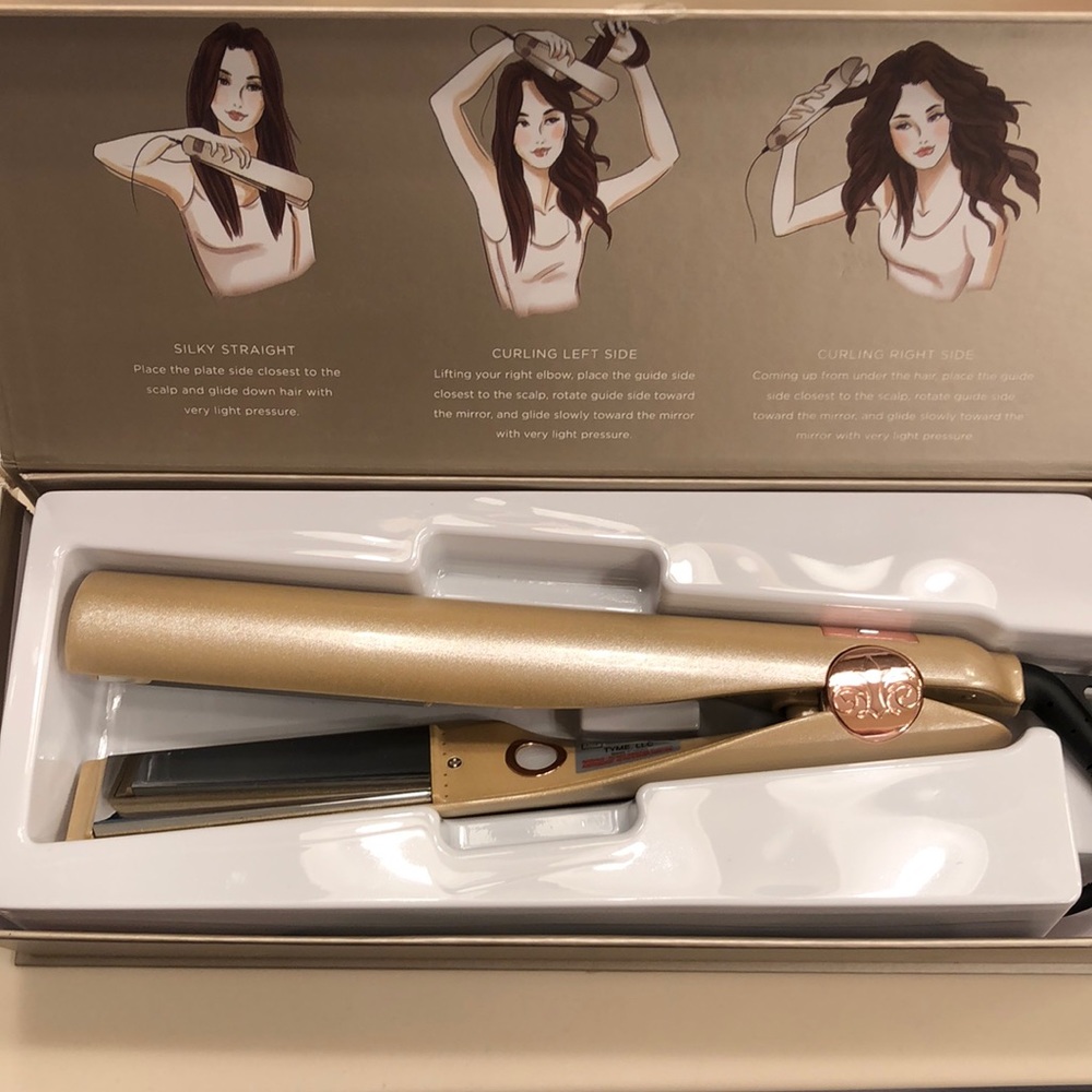 Tyme hair iron PRO; MULTIPLE heat settings